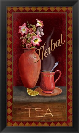 Framed Herbal Tea Print