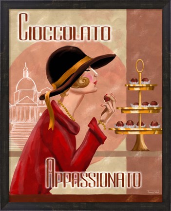 Framed Italian Chocolate II Print