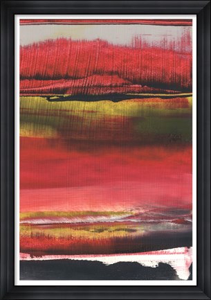 Framed Magenta Solstice II Print