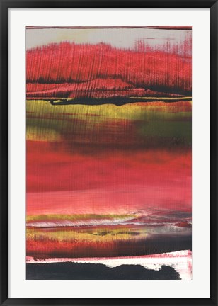 Framed Magenta Solstice II Print