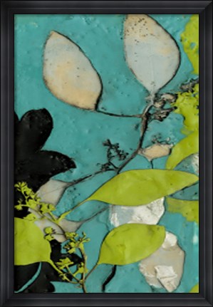 Framed Leaf Extraction I Print