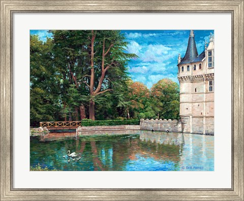 Framed At The Chateau Print