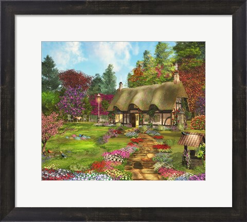 Framed Country Path Print