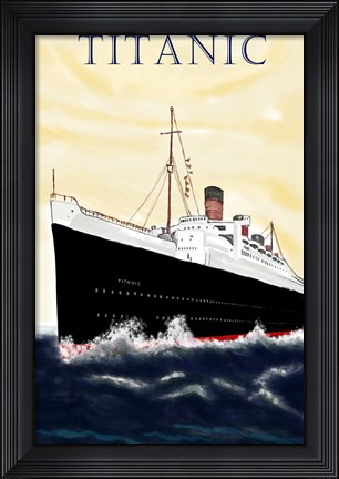 Framed Titanic Poster Print