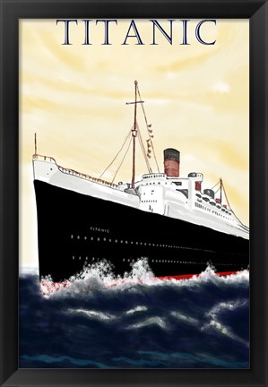 Framed Titanic Poster Print