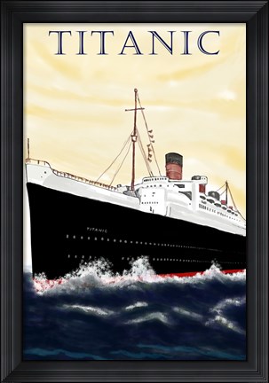Framed Titanic Poster Print