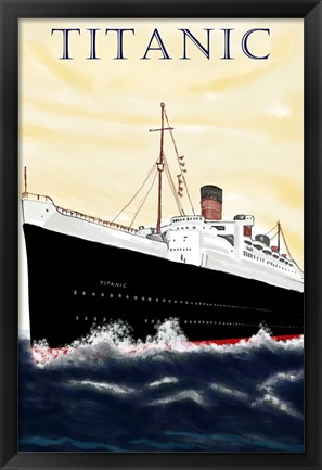 Framed Titanic Poster Print