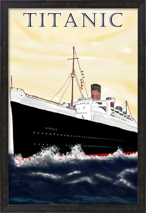 Framed Titanic Poster Print