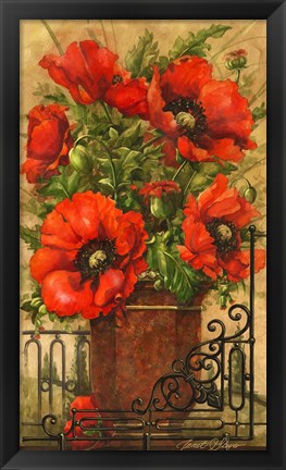 Framed Tuscan Bouquet II Print