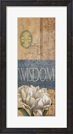 Framed Wisdom Print