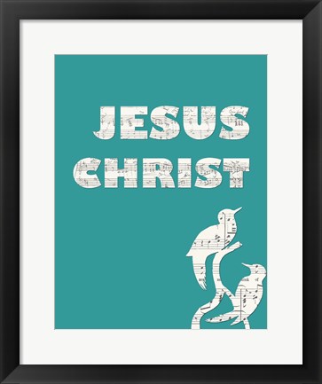 Framed Jesus Christ Print