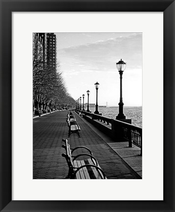 Framed Battery Park City I Print