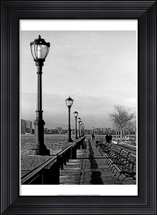 Framed Battery Park City III Print