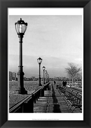 Framed Battery Park City III Print