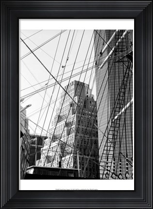 Framed South Street Seaport I Print