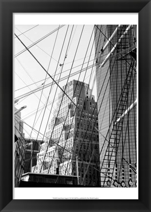 Framed South Street Seaport I Print