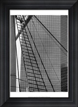 Framed South Street Seaport III Print