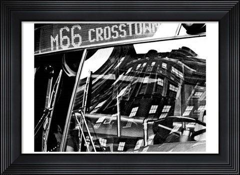 Framed City Speaks I Print