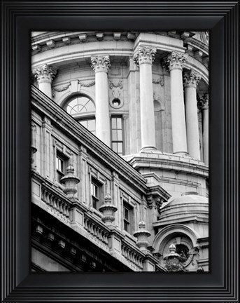 Framed NYC Architecture V Print