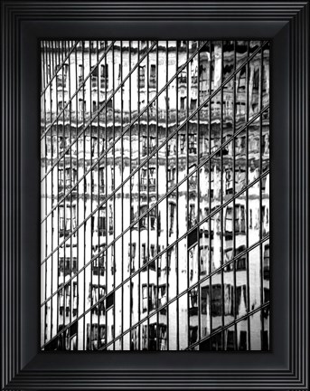 Framed Reflections of NYC II Print