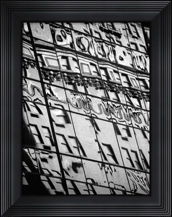 Framed Reflections of NYC III Print