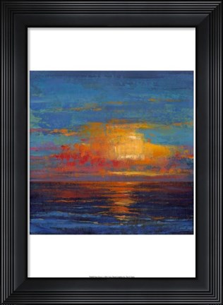 Framed Sun Down I Print