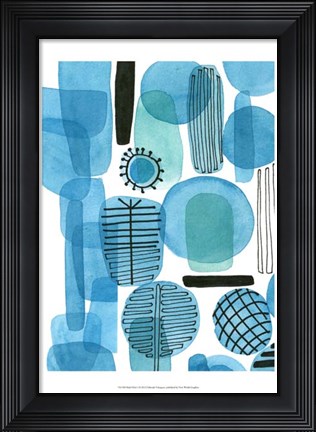 Framed Mod Orbit I Print