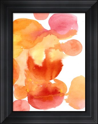 Framed Fire Water II Print