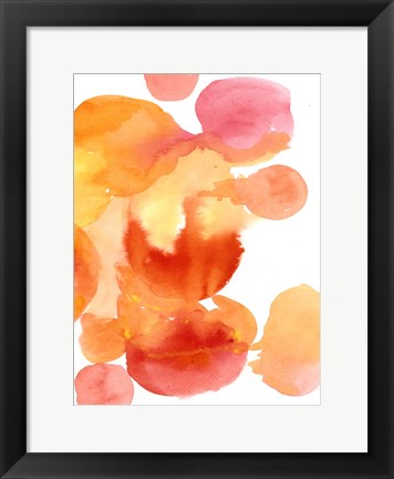 Framed Fire Water II Print