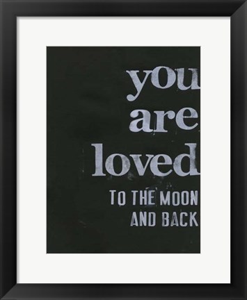 Framed When I Saw You... V Print