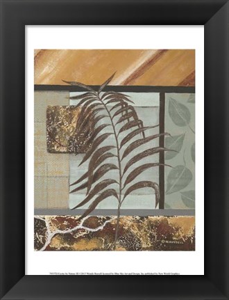 Framed Exotic by Nature III Print