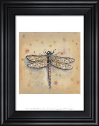 Framed Pond Critters II Print