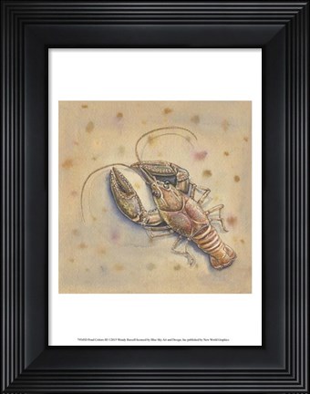 Framed Pond Critters III Print