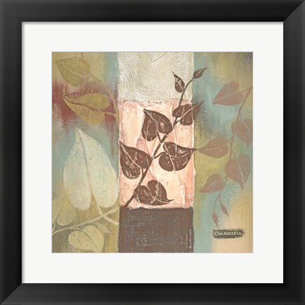 Framed Clover Tile II Print