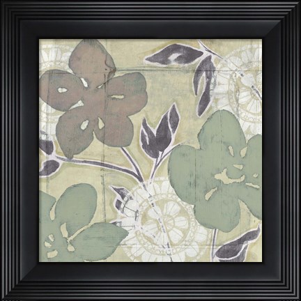 Framed Serene Pastels I Print