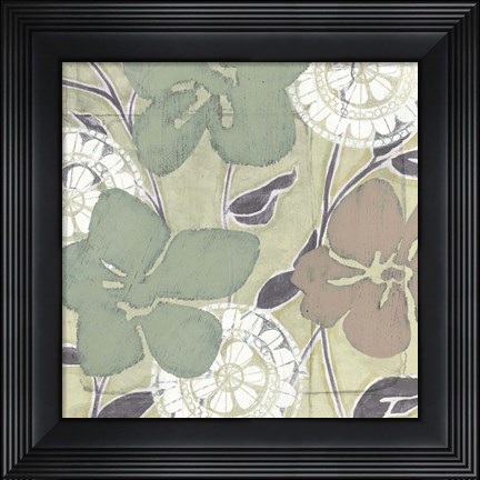 Framed Serene Pastels II Print