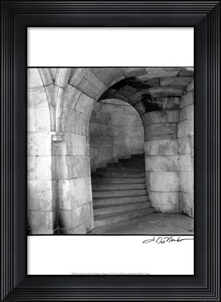 Framed Architecture Detail II Budapest Print