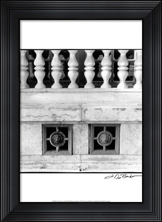 Framed Architecture Detail III Budapest Print