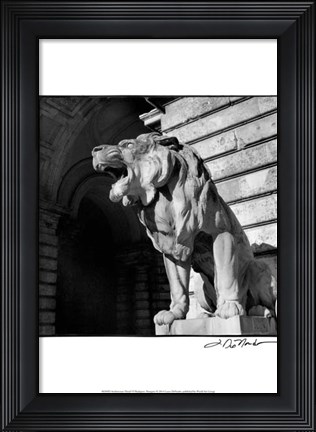 Framed Architecture Detail VI Budapest Print