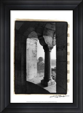 Framed Fisherman&#39;s Bastion II Budapest Print