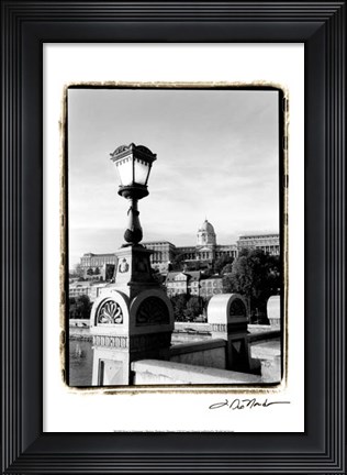 Framed Steps to Fisherman's Bastion Print