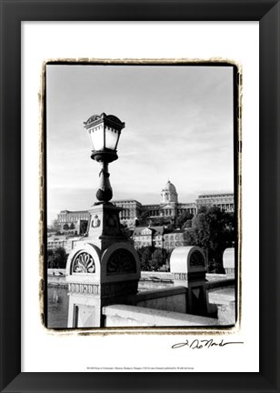 Framed Steps to Fisherman&#39;s Bastion Print
