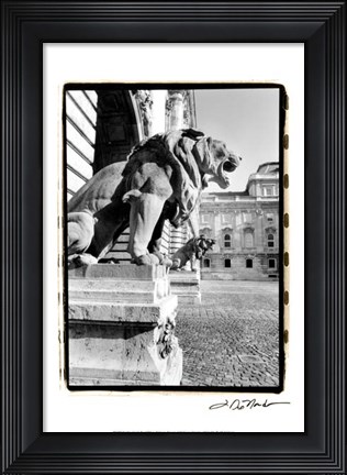 Framed Standing Guard, Royal Palace Print