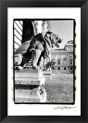 Framed Standing Guard, Royal Palace Print
