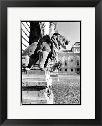 Framed Standing Guard, Royal Palace Print