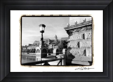 Framed View of the Royal Palace, Budapest Print