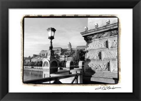 Framed View of the Royal Palace, Budapest Print