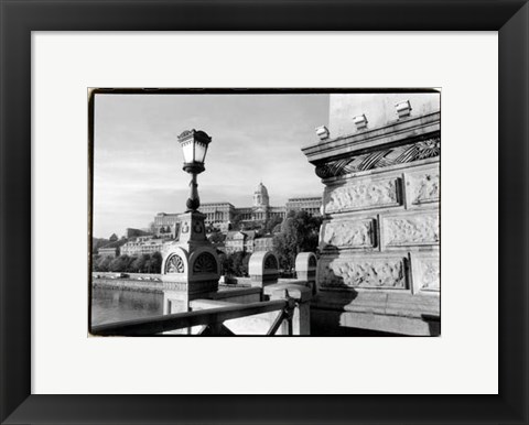 Framed View of the Royal Palace, Budapest Print