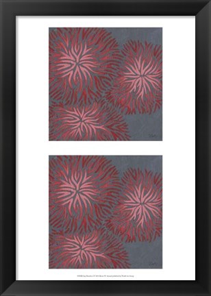 Framed 2-Up Dianthus I Print