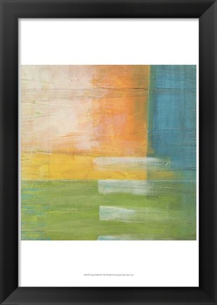 Framed Citrus Fields II Print